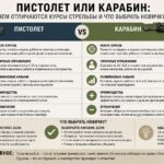Пистолет или карабин: чем отличаются курсы стрельбы и что выбрать новичку